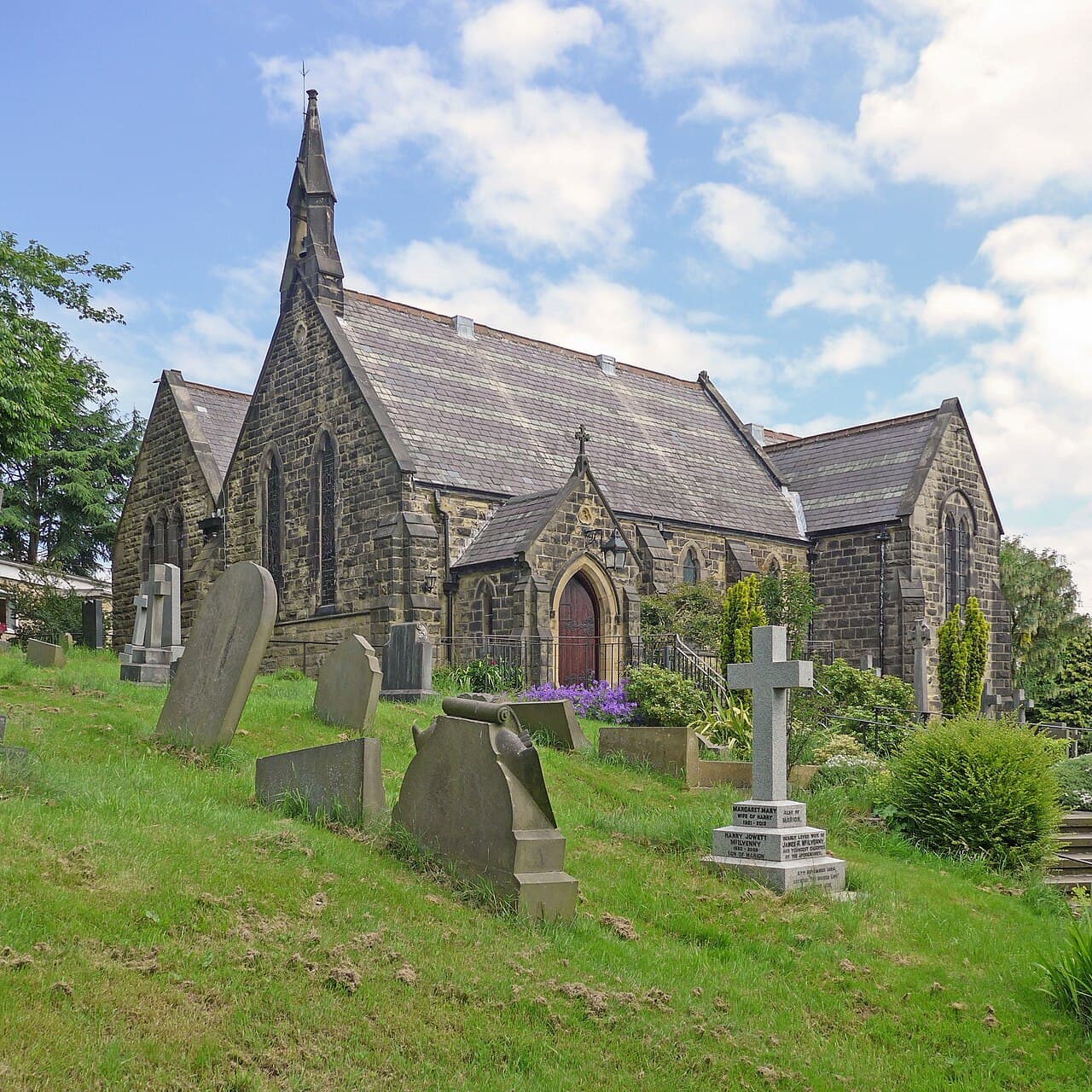 Church of St John the Divine in Ilkley, West Yorkshire