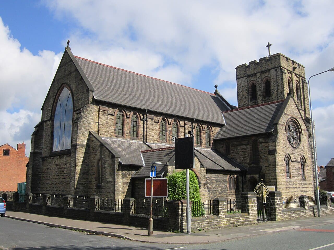 Church of St Mark in Wigan, Greater Manchester