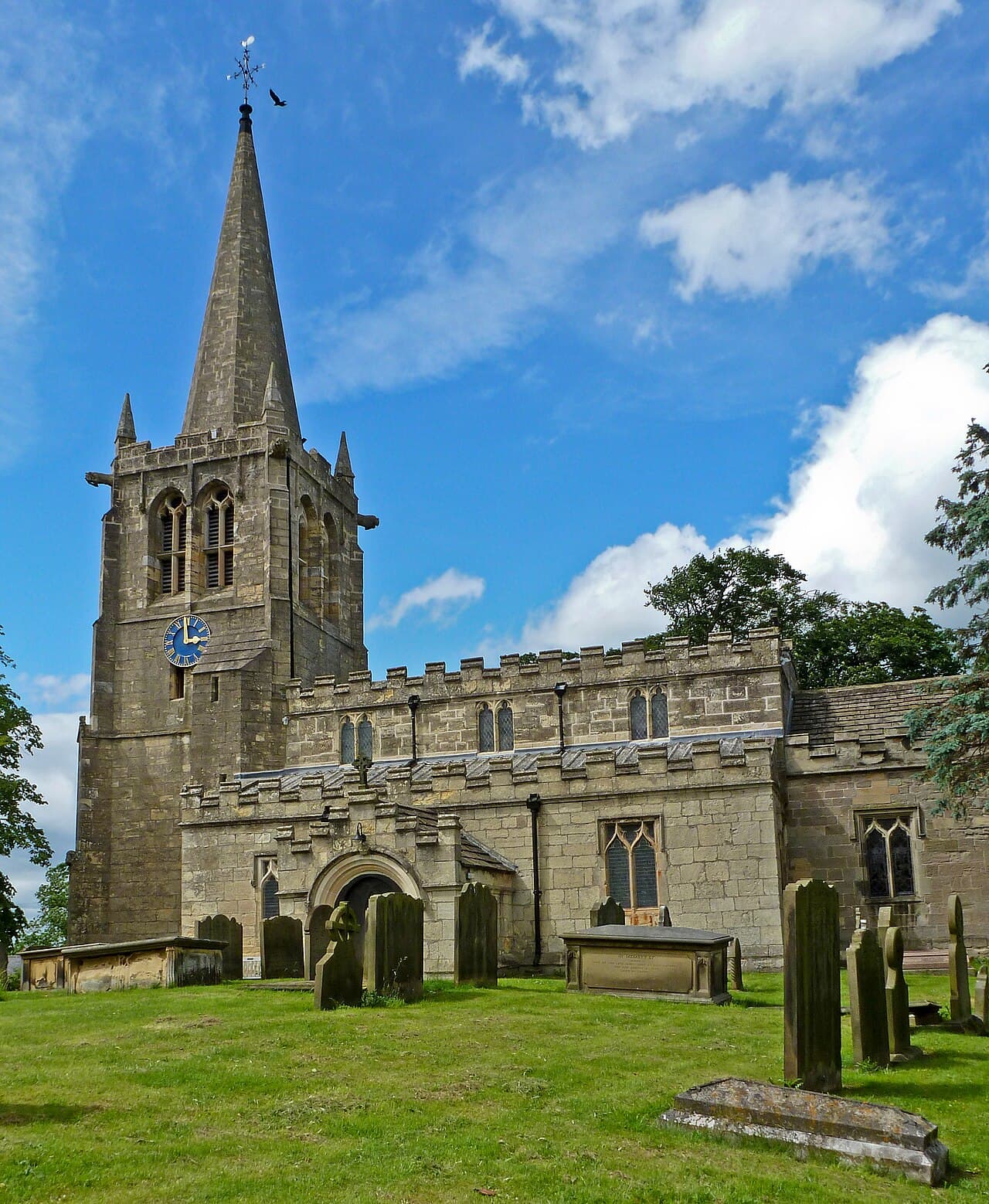 All Saints' Church, Kirk Deighton in Wetherby, West Yorkshire