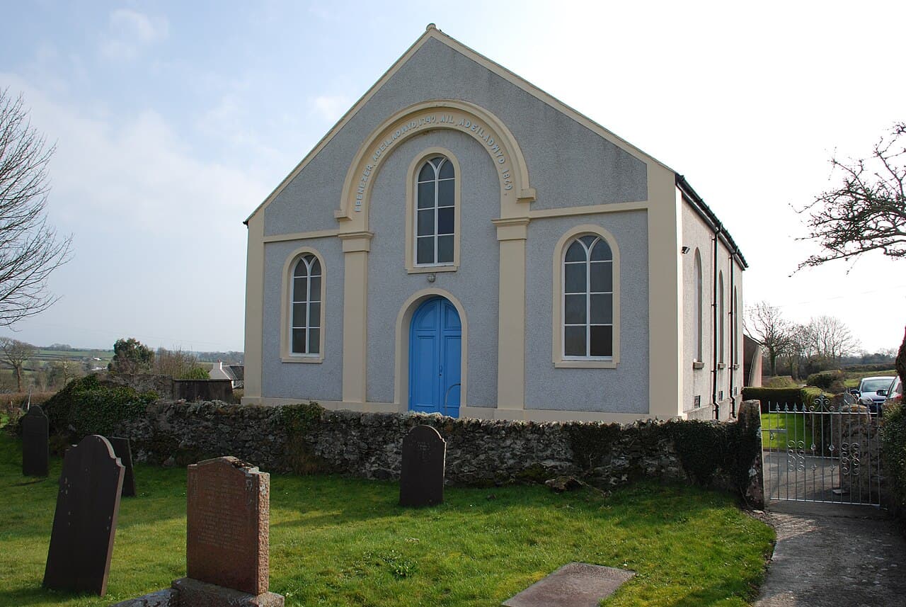 Ebeneser Welsh Independent Chapel in Llangefni, Gwynedd