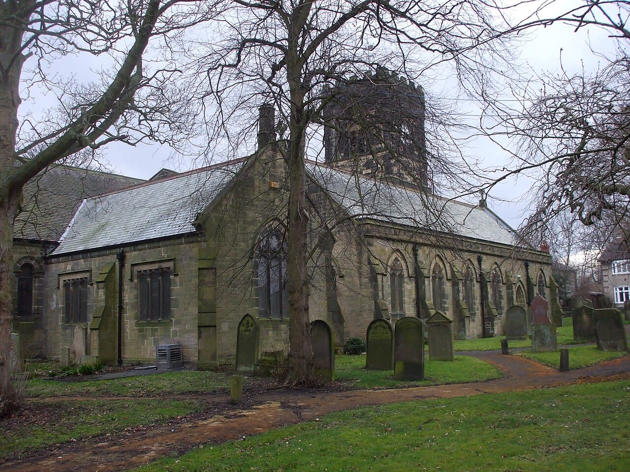 Church of St Cuthbert in Bedlington, Northumberland
