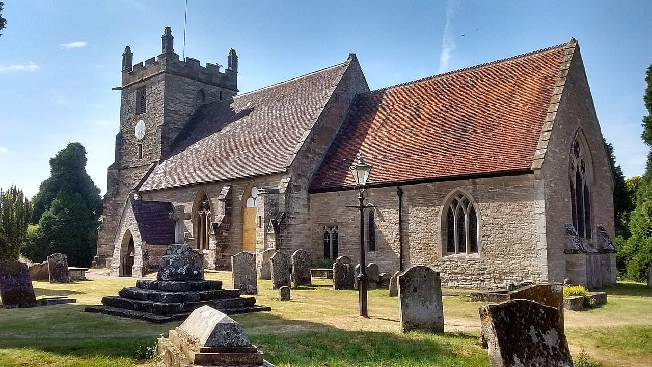 Church of St John the Baptist in Redditch, Worcestershire