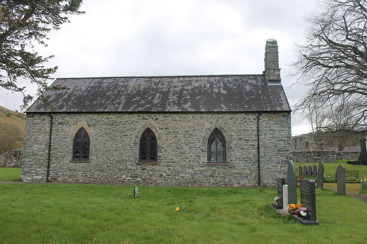 Church of St Mary in Ystrad Fflur, Ceredigion