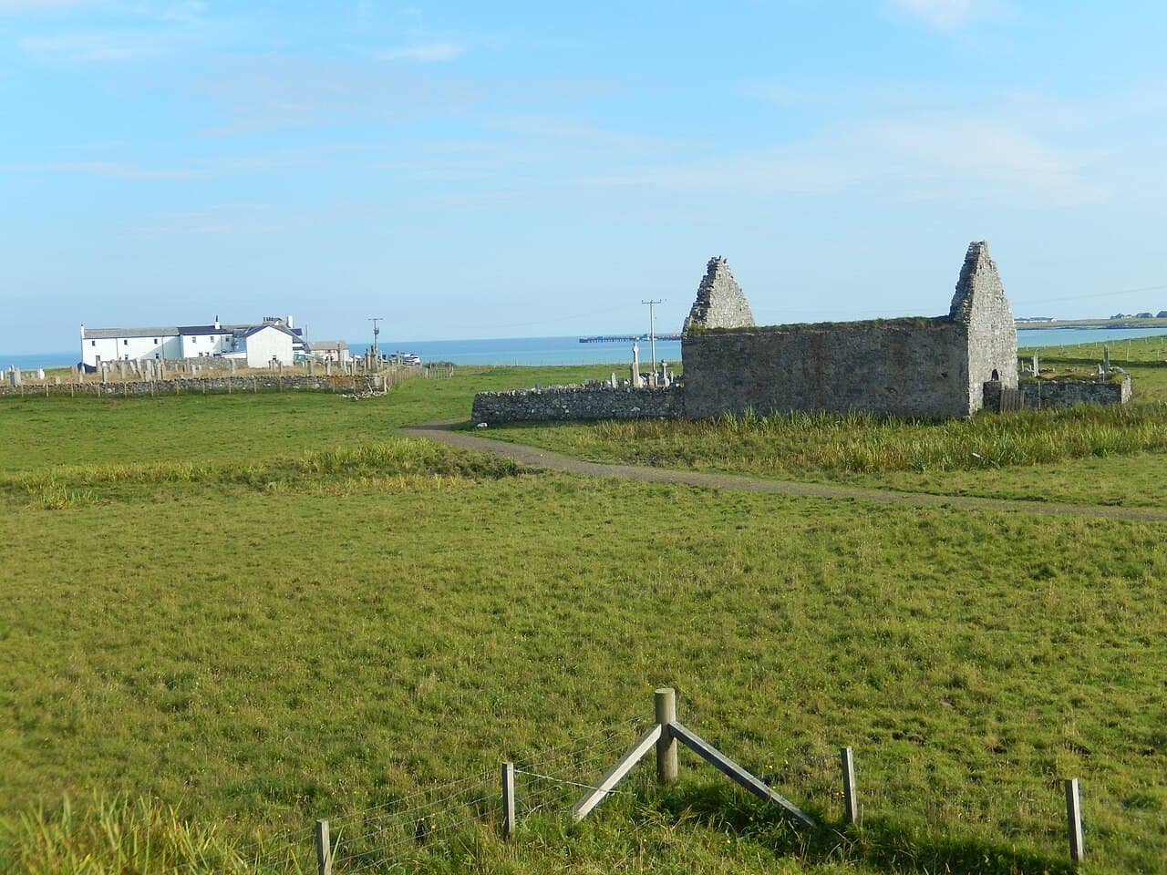 Kirkapol, church 200m NW of Lodge Hotel, Tiree in Isle of Tiree, Argyll and Bute