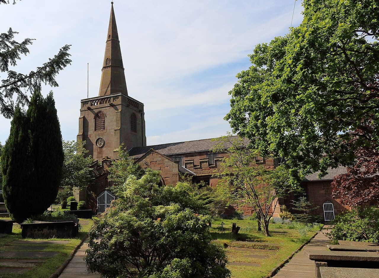 All Saints' Church, Childwall in Liverpool, Merseyside