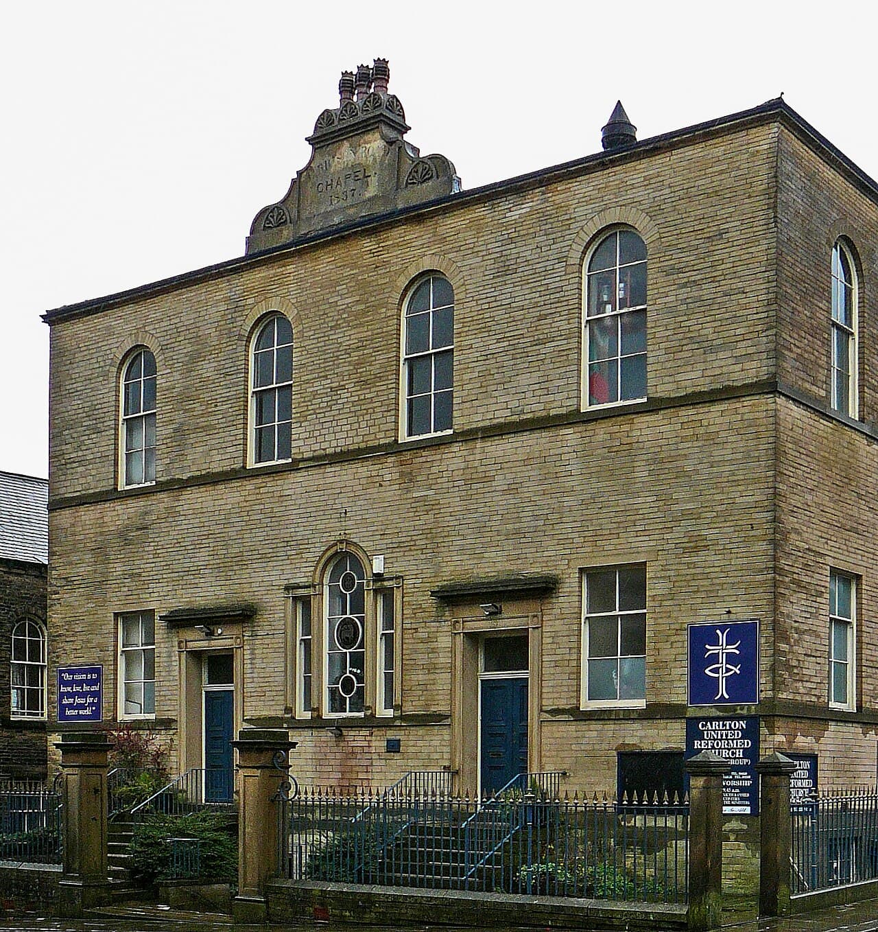 Carlton United Reformed Church in Halifax, West Yorkshire
