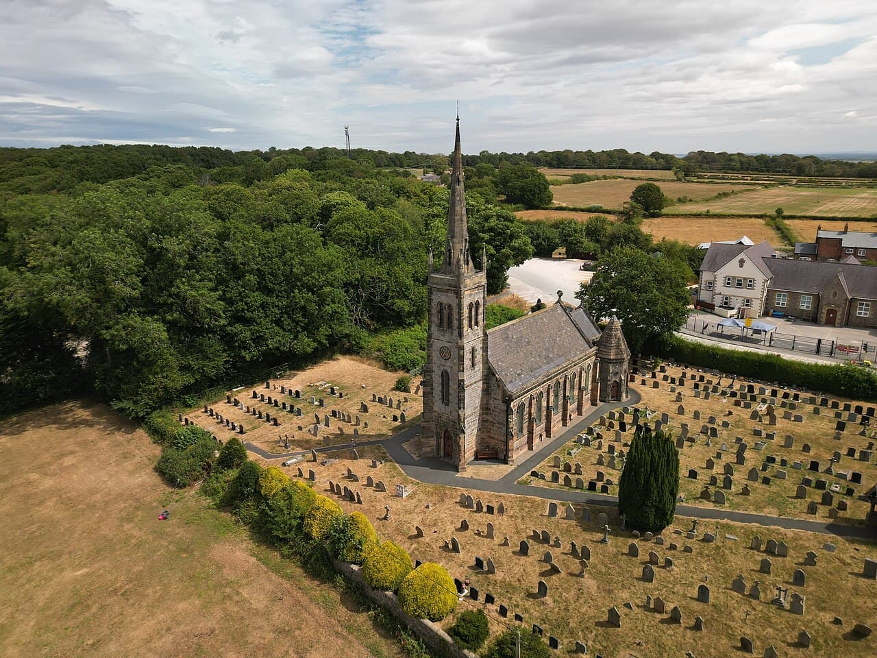 St John the Baptist's Church in Buckley, Flintshire