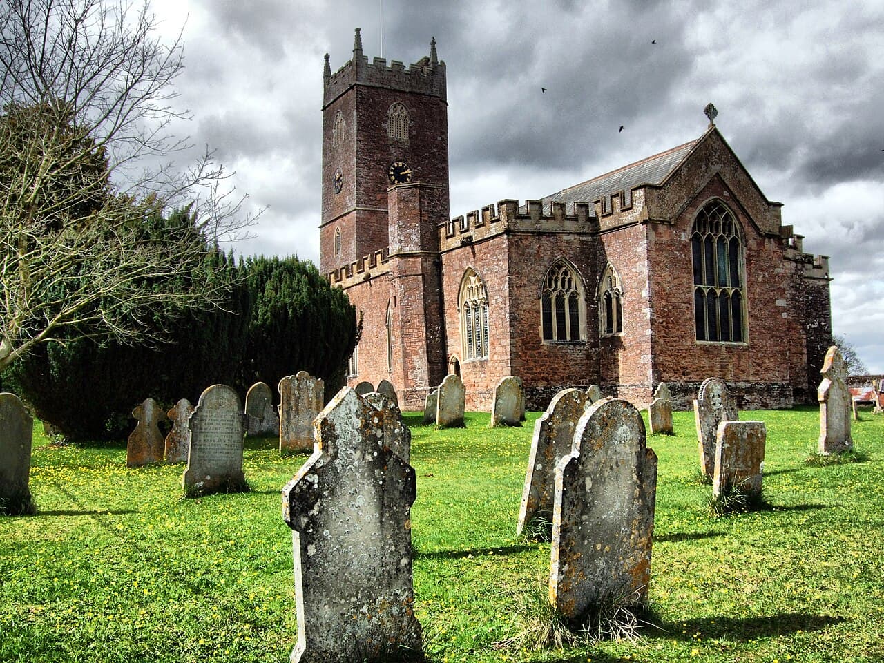 Parish Church of St Andrew in Tiverton, Devon