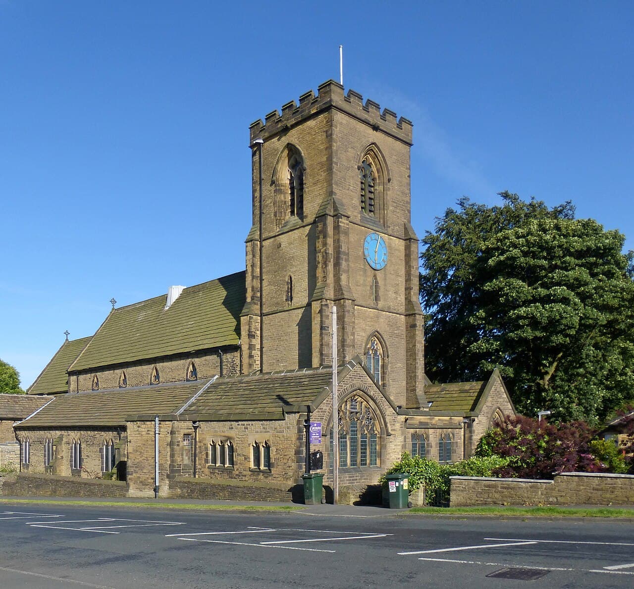 Church of St John the Baptist in Bradford, West Yorkshire