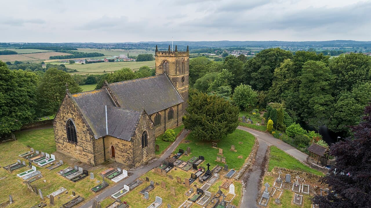 Church of St Werburgh in Alfreton, Derbyshire
