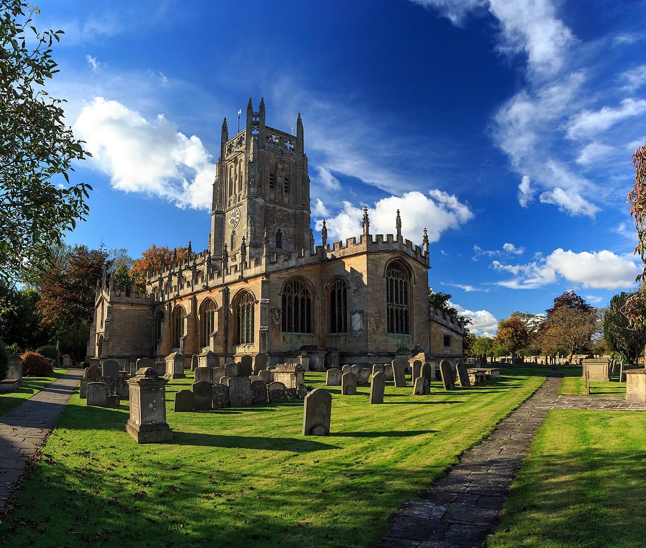 St Mary's Church in Cirencester, Gloucestershire