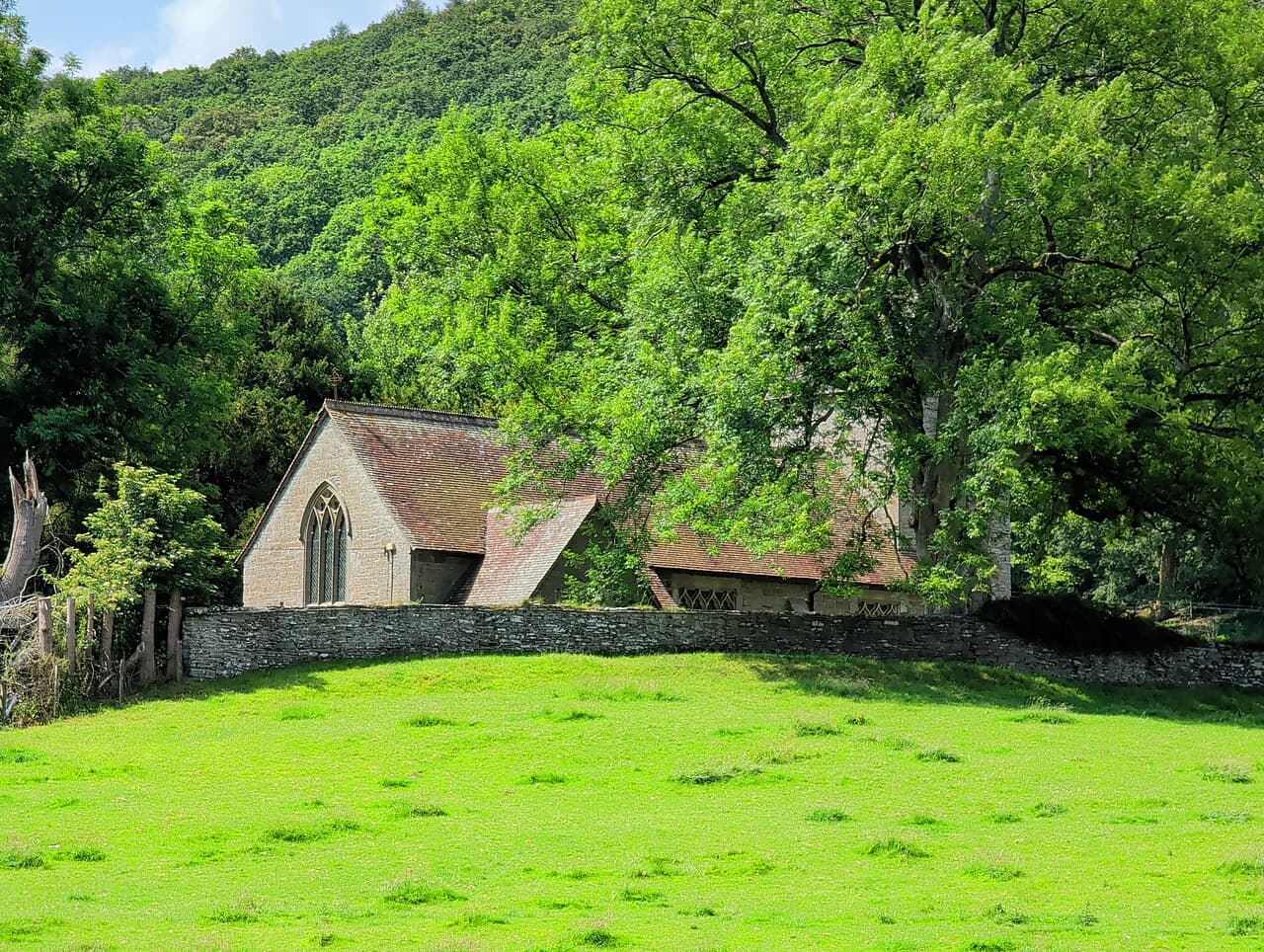 Church of St David in Beguildy, Powys