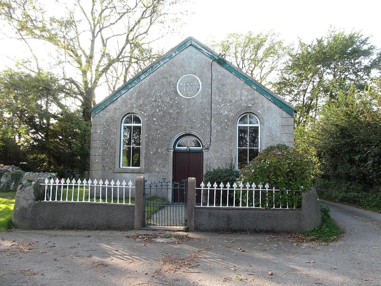 Ainon Welsh Baptist Church in Bodedern, Gwynedd