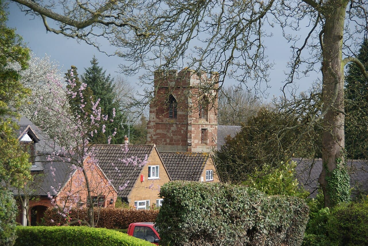 Church of St Mary in Stafford, Staffordshire