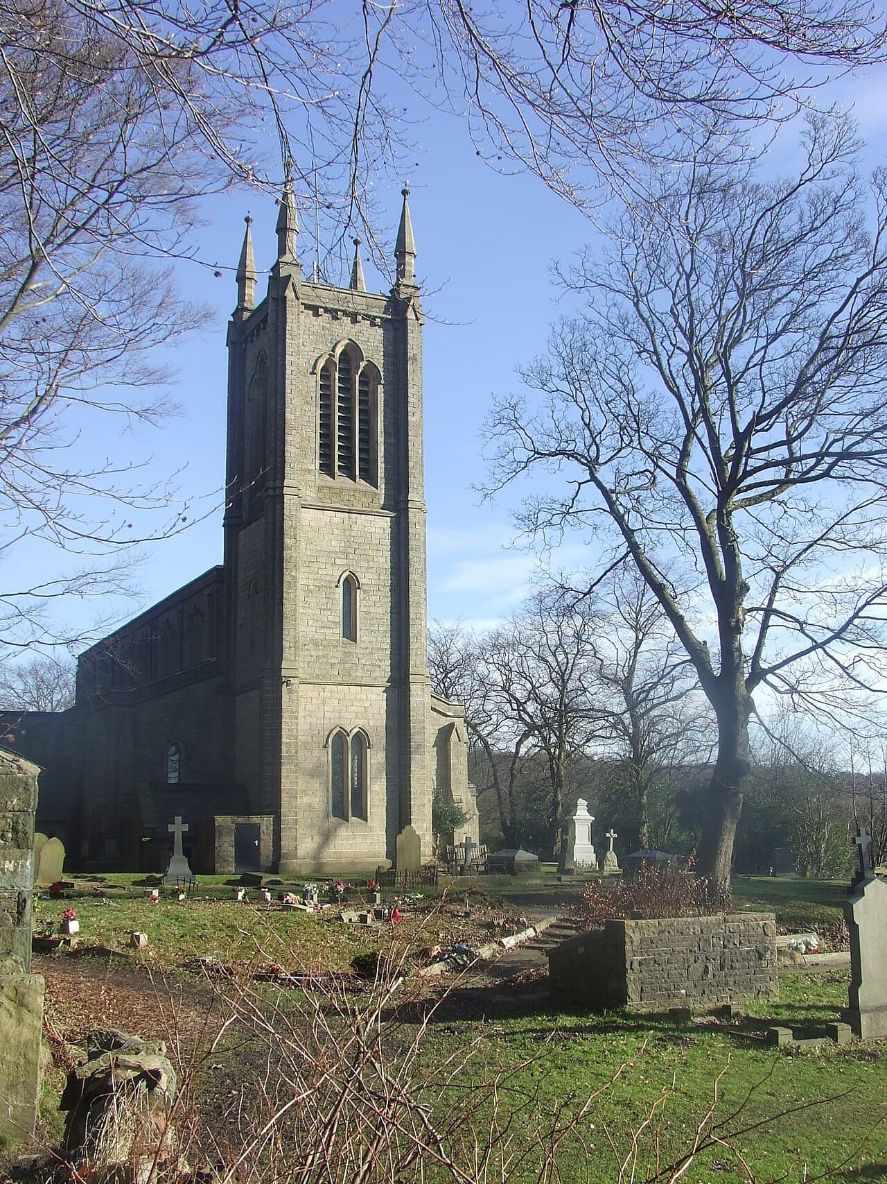 Christ Church, Walmsley in Bolton, Greater Manchester