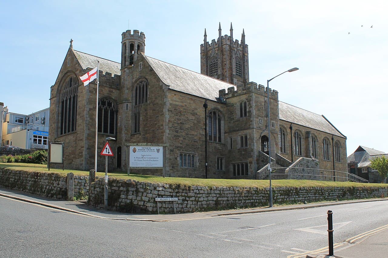 Church of St Michael in Newquay, Cornwall
