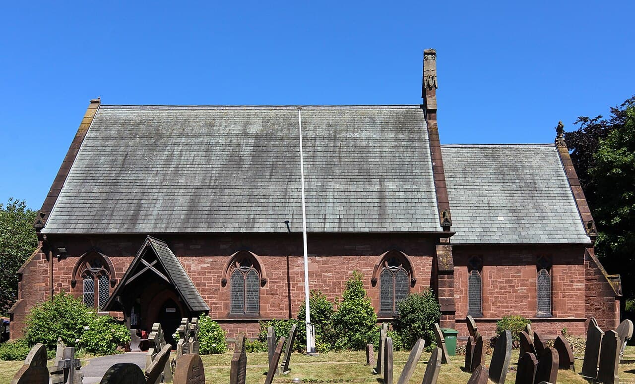 Christ Church, Willaston in Cheshire West and Chester, Cheshire