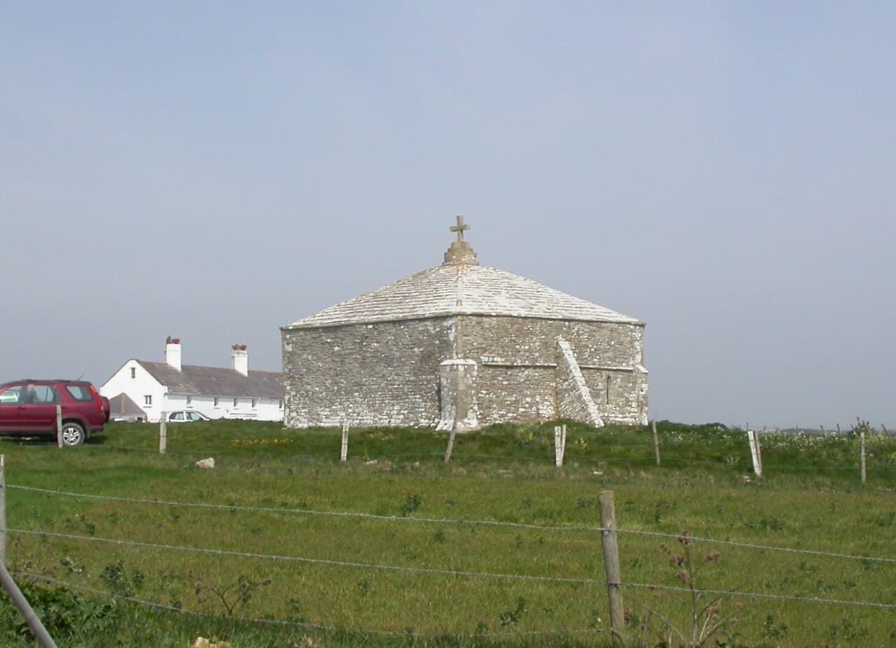 St. Aldhelm's Chapel, St. Aldhelm's Head in Swanage, Dorset