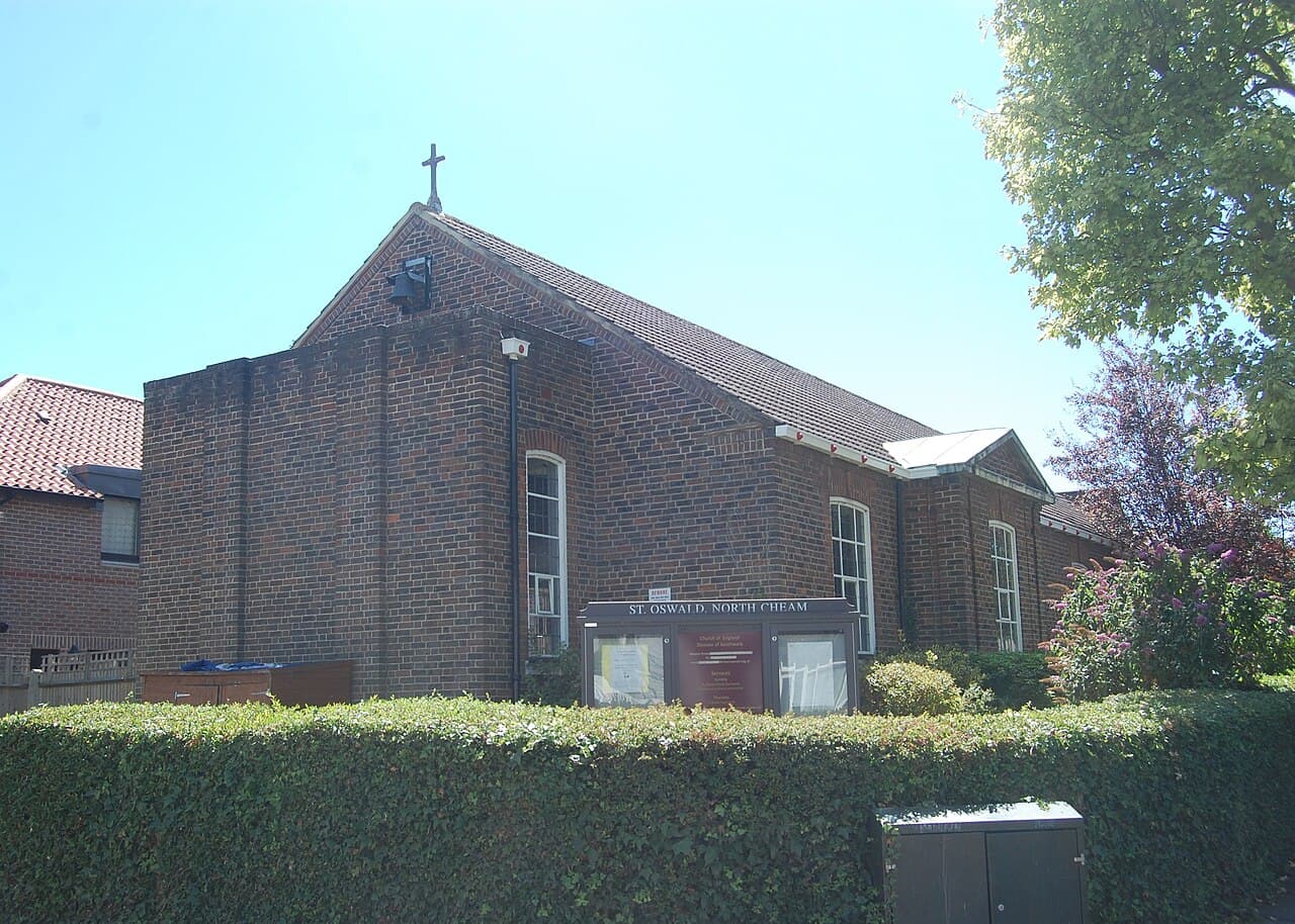 St Oswald Church in Sutton, Greater London