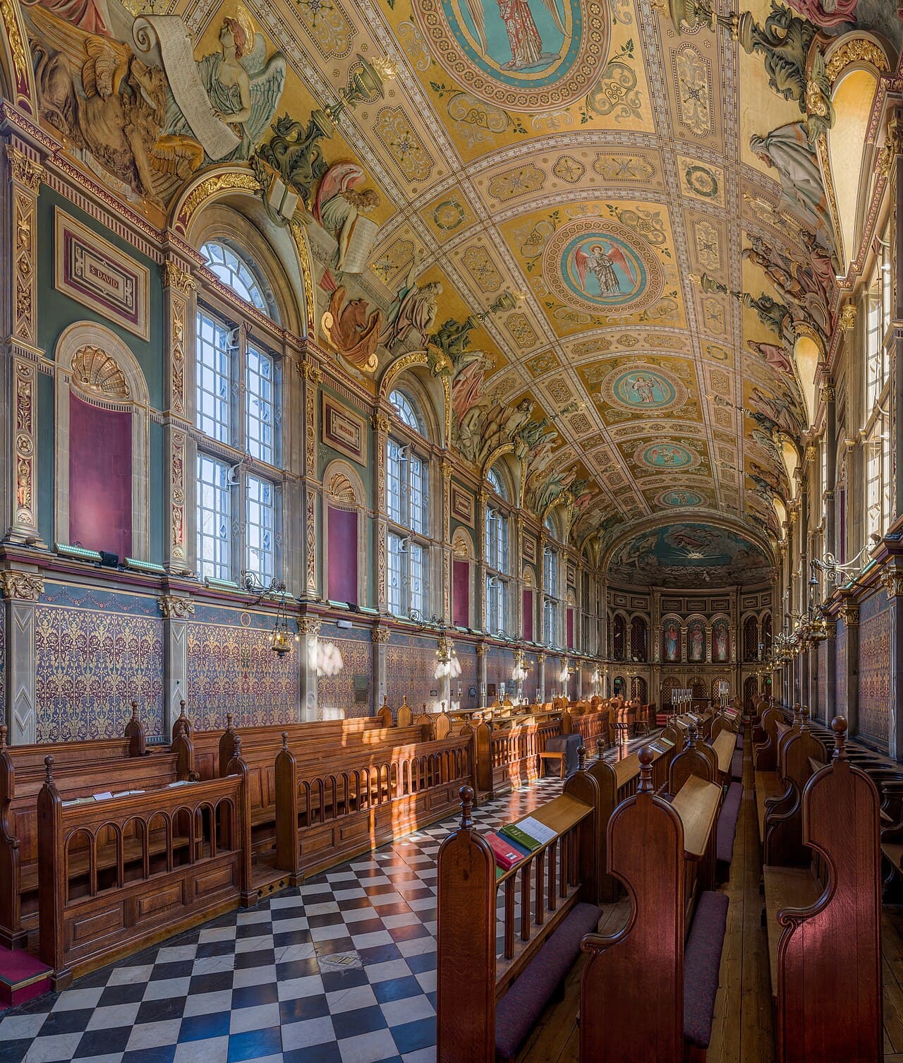 Royal Holloway Chapel in Virginia Water, Surrey