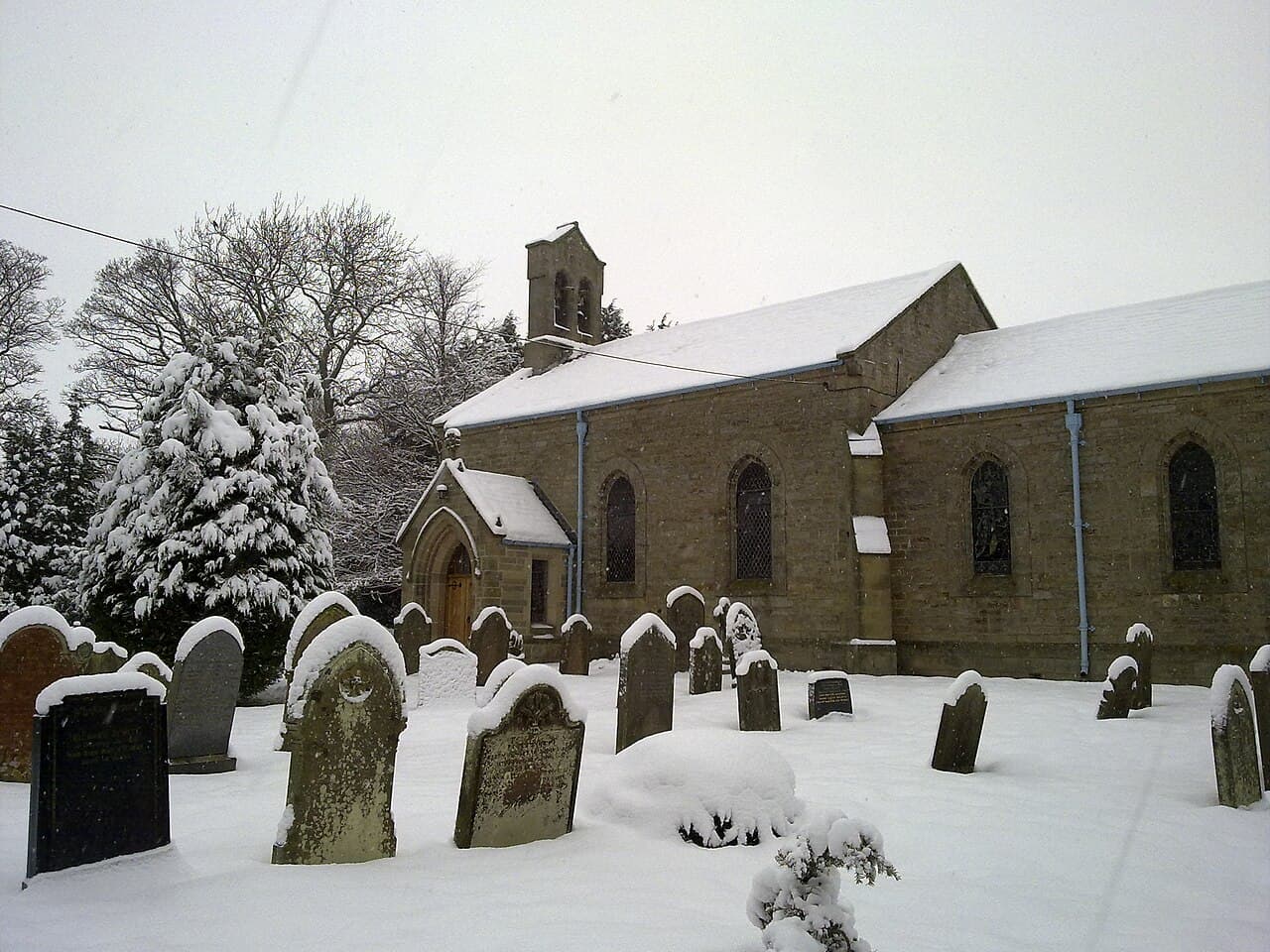 Church of St Mary in Slaley, Northumberland