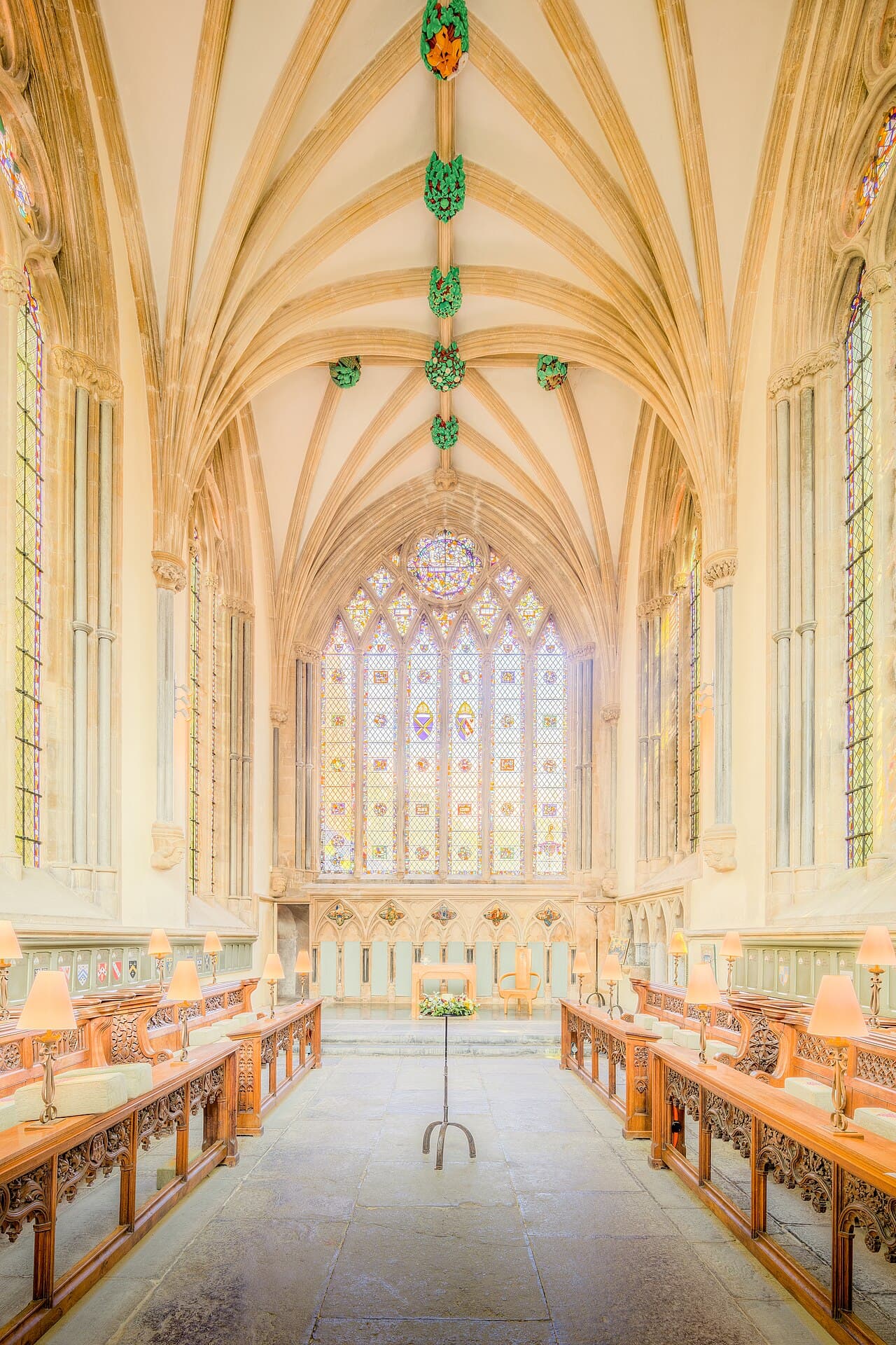 Bishop's Palace Chapel in Wells, Somerset