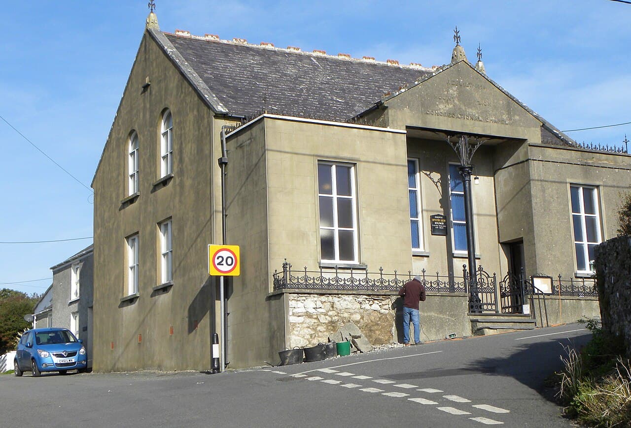 Mynydd Seion Welsh Independent Chapel in St Davids, Pembrokeshire