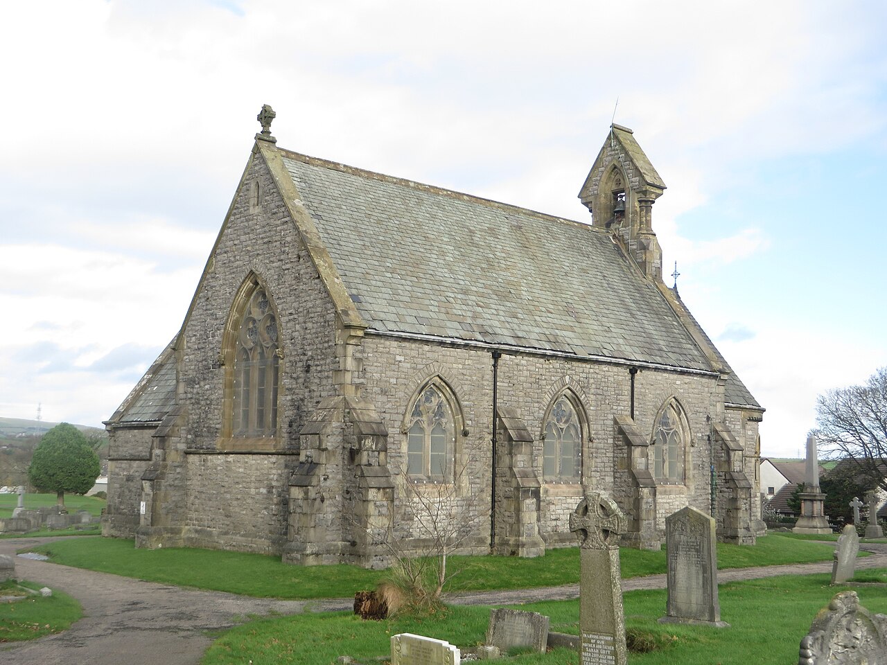Dalton Cemetery, Northernmost Chapel in Dalton-in-Furness, Cumbria