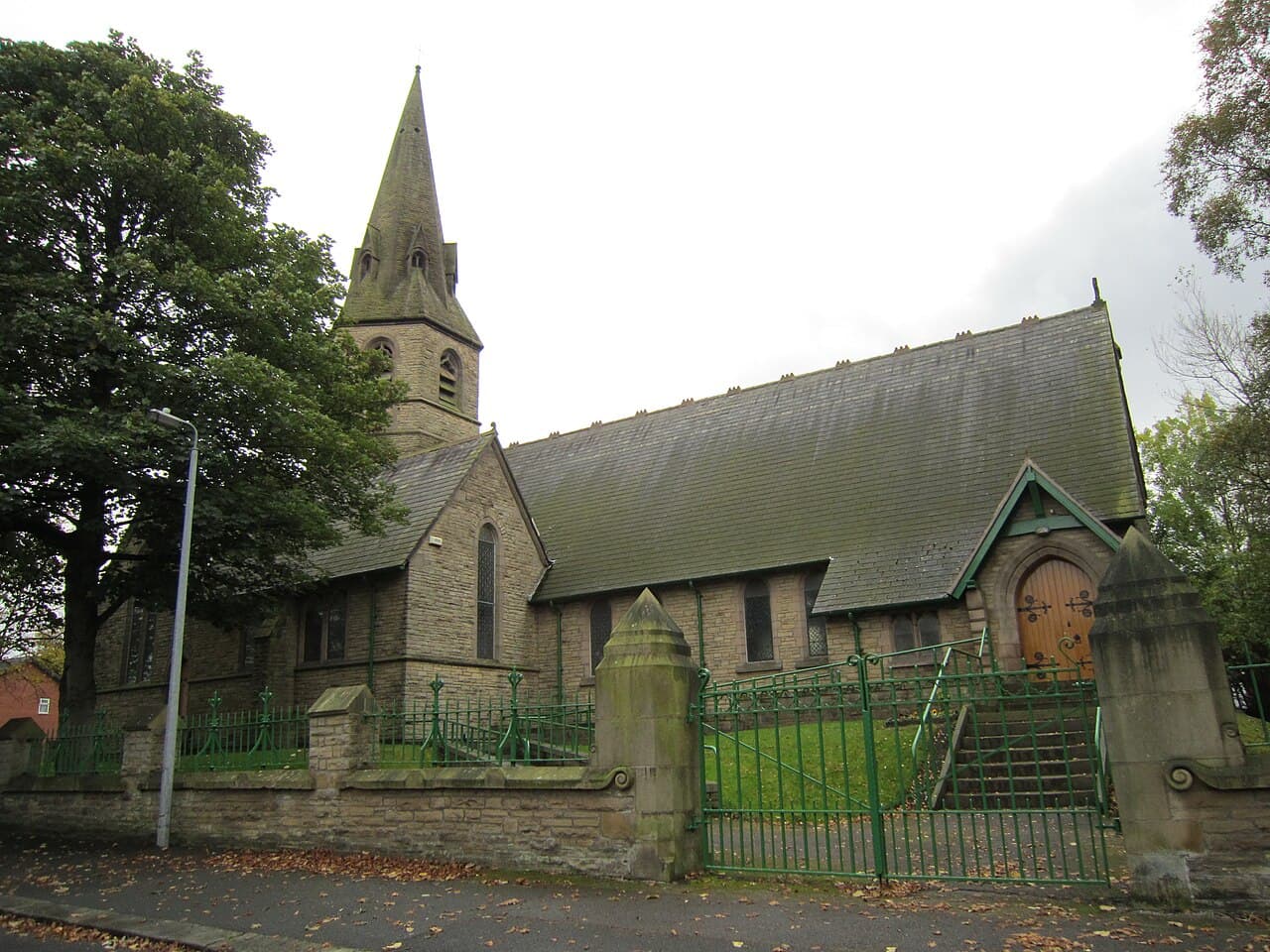 Church of St John the Baptist in Salford, Greater Manchester