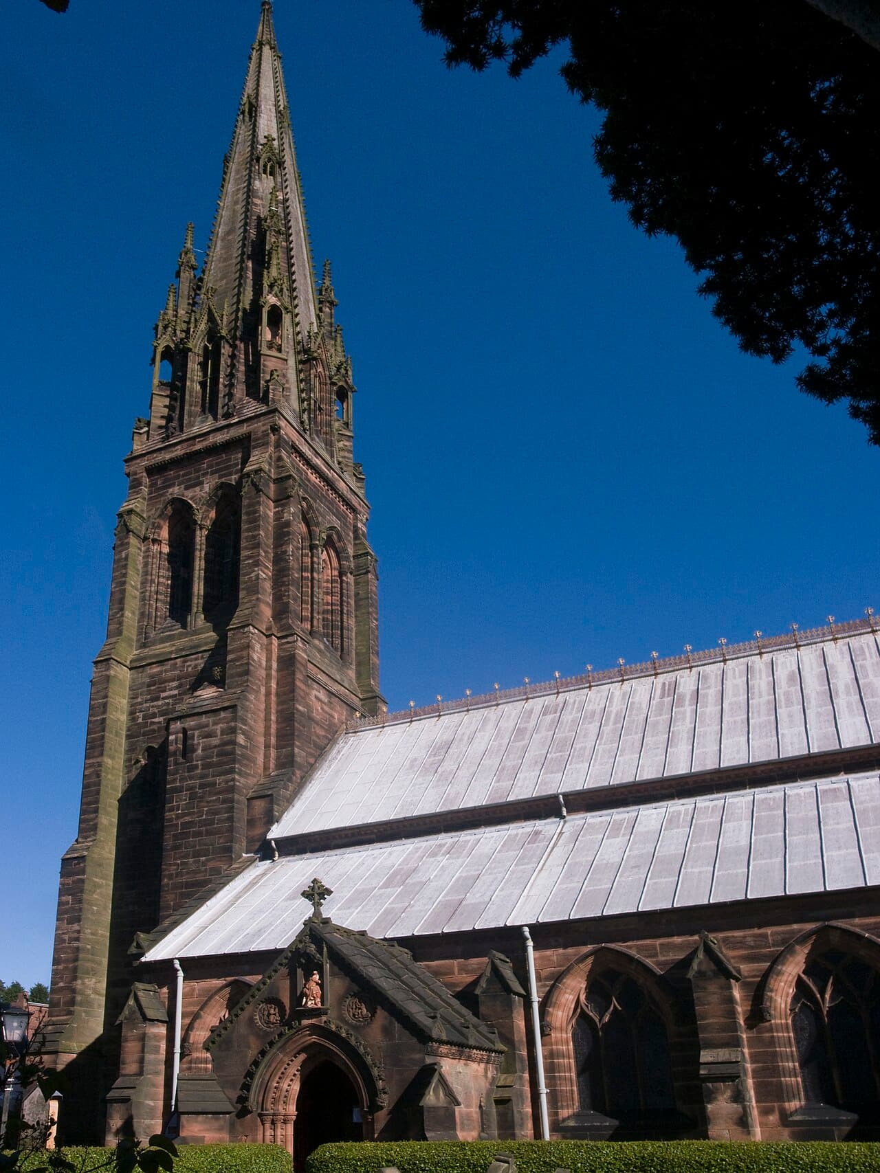 St. Giles' Catholic Church, Cheadle in Cheadle, Staffordshire