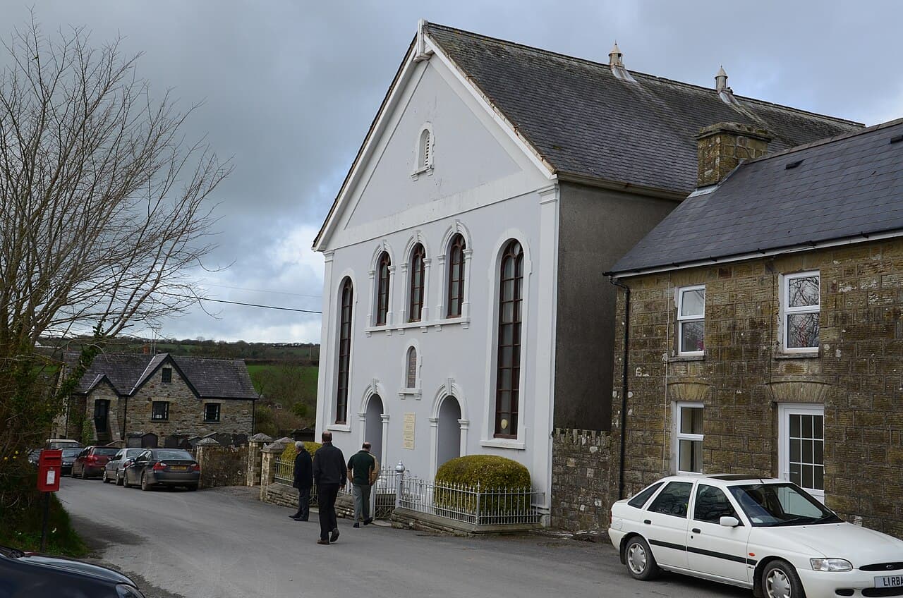 Glynarthen Independent Chapel in Glynarthen, Ceredigion