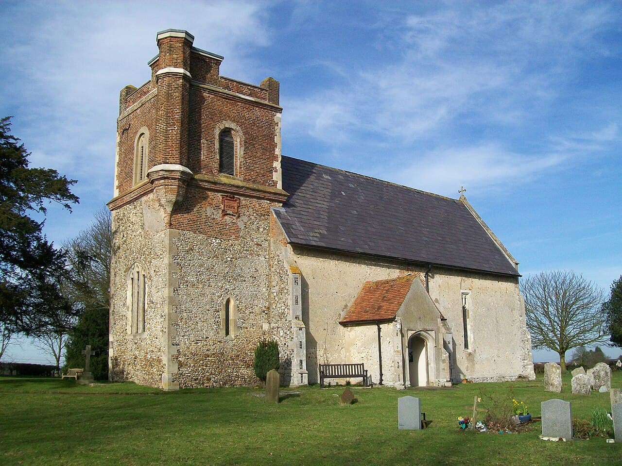 Holy Trinity Church in Cottered, Hertfordshire