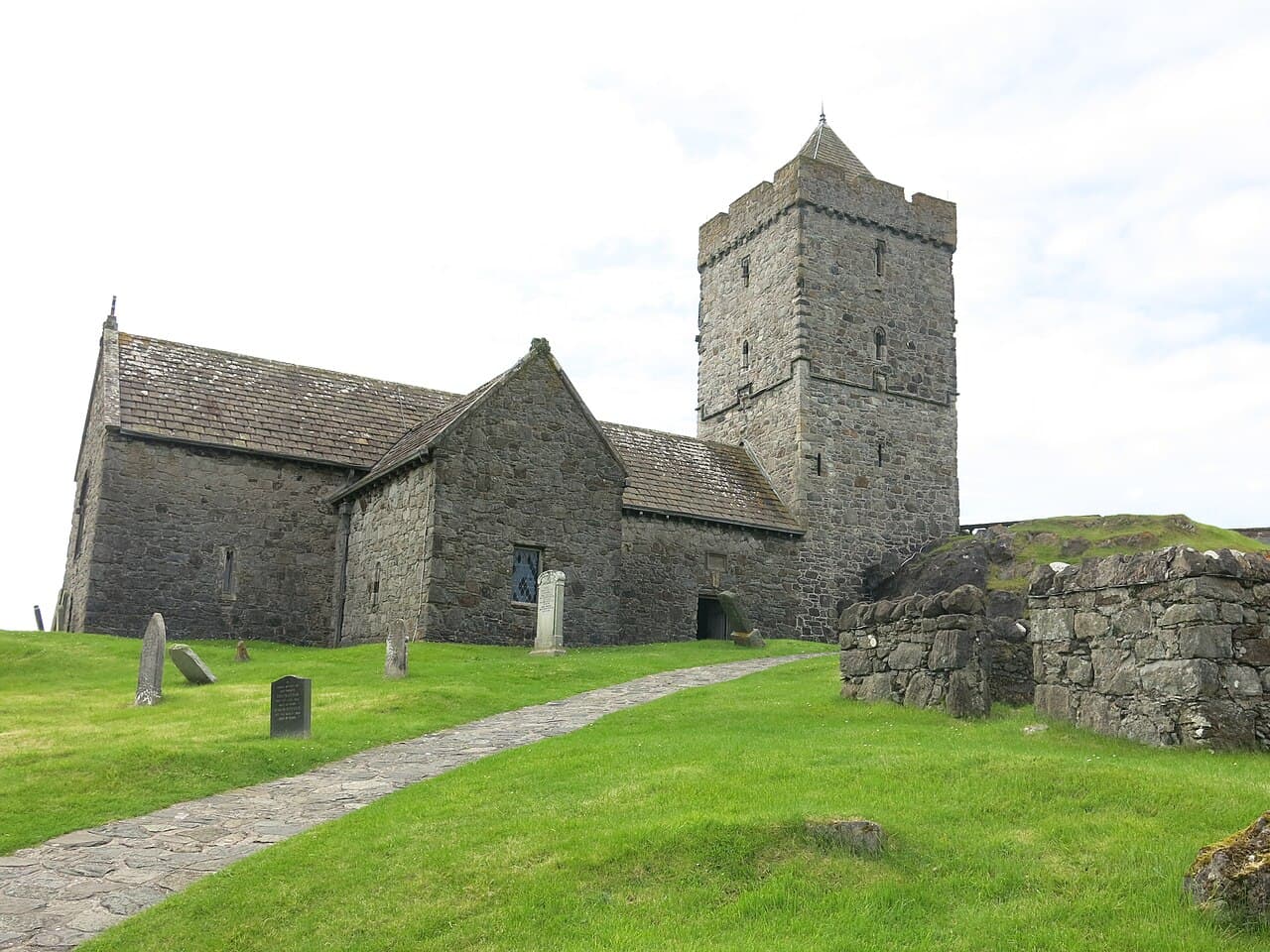 St Clement's Church in Outer Hebrides, Na h-Eileanan Siar