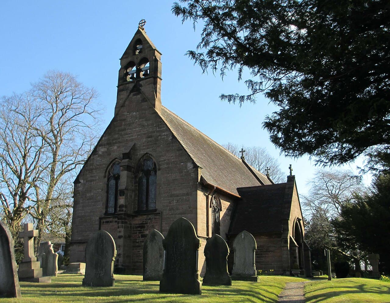 Christ Church, Crowton in Frodsham, Cheshire