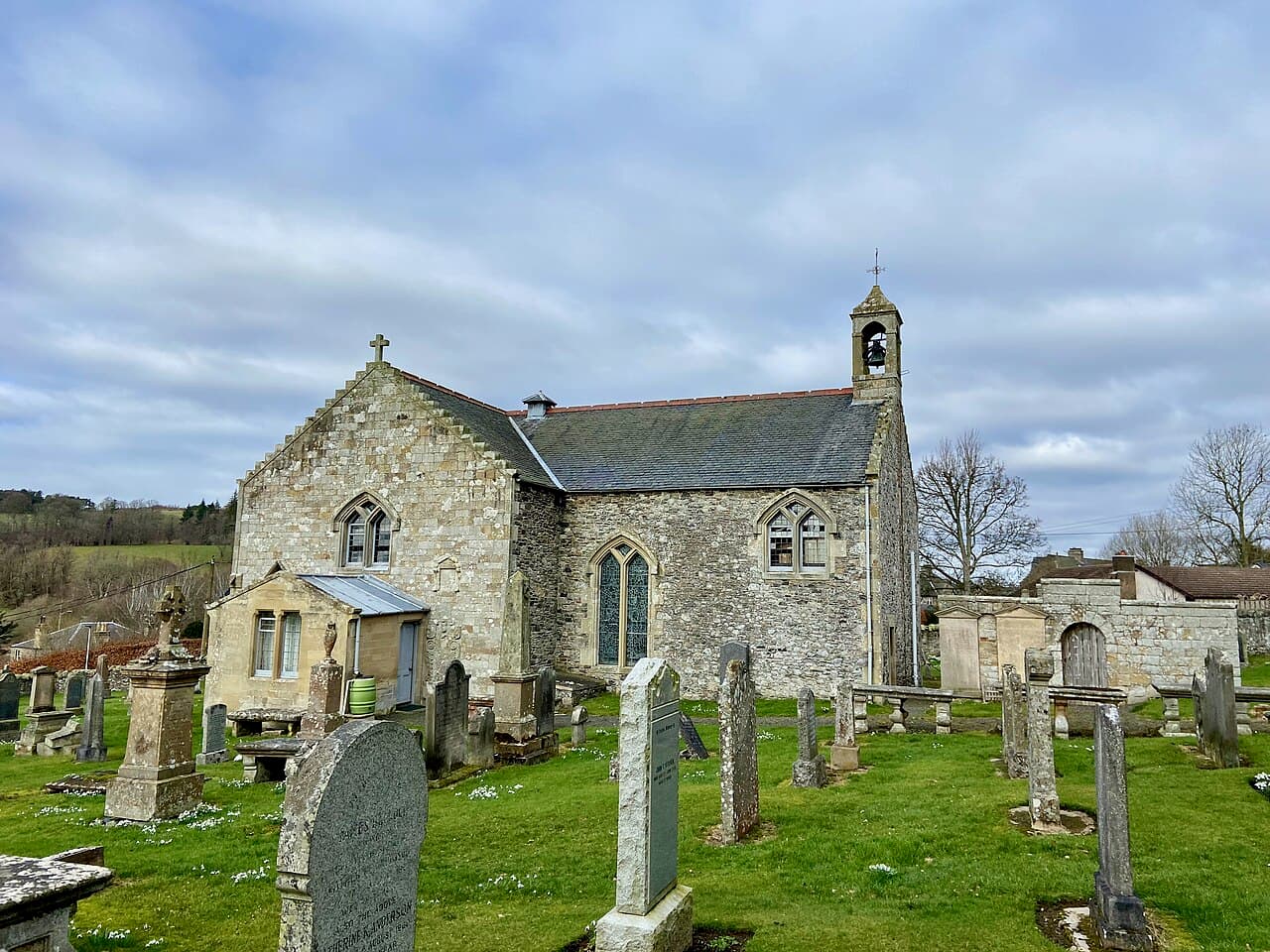 Eddleston Parish Church in Peebles, Scottish Borders