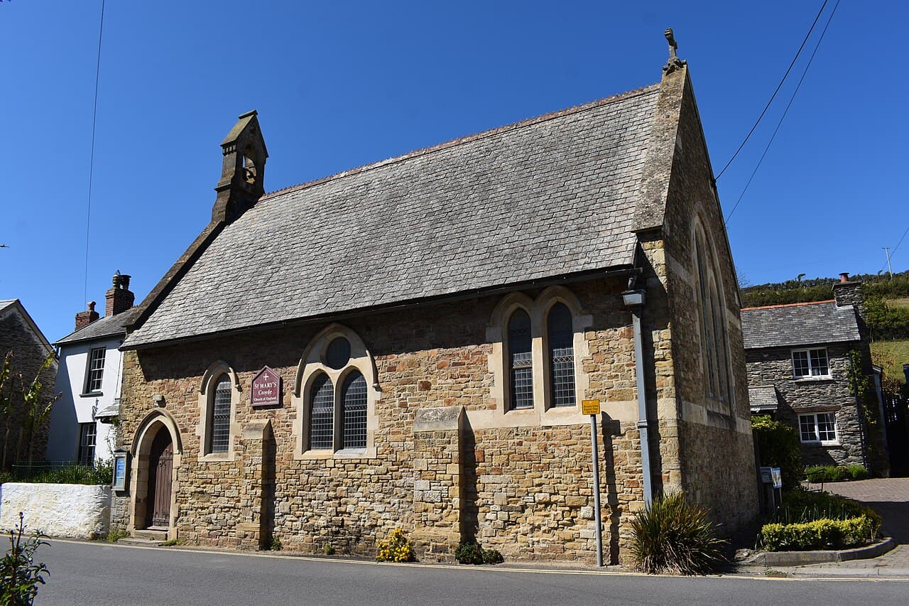 Church of St Mary Magdalene in Georgeham, Devon