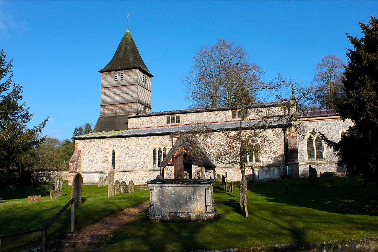 Church of St Peter, Hurstbourne Tarrant in Hurstbourne Tarrant, Hampshire