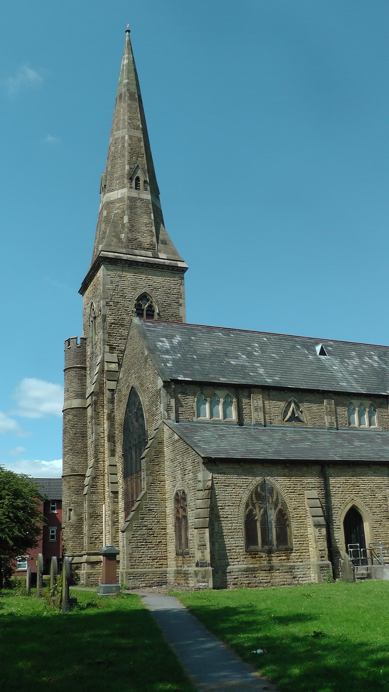 Church of St James in Manchester, Greater Manchester