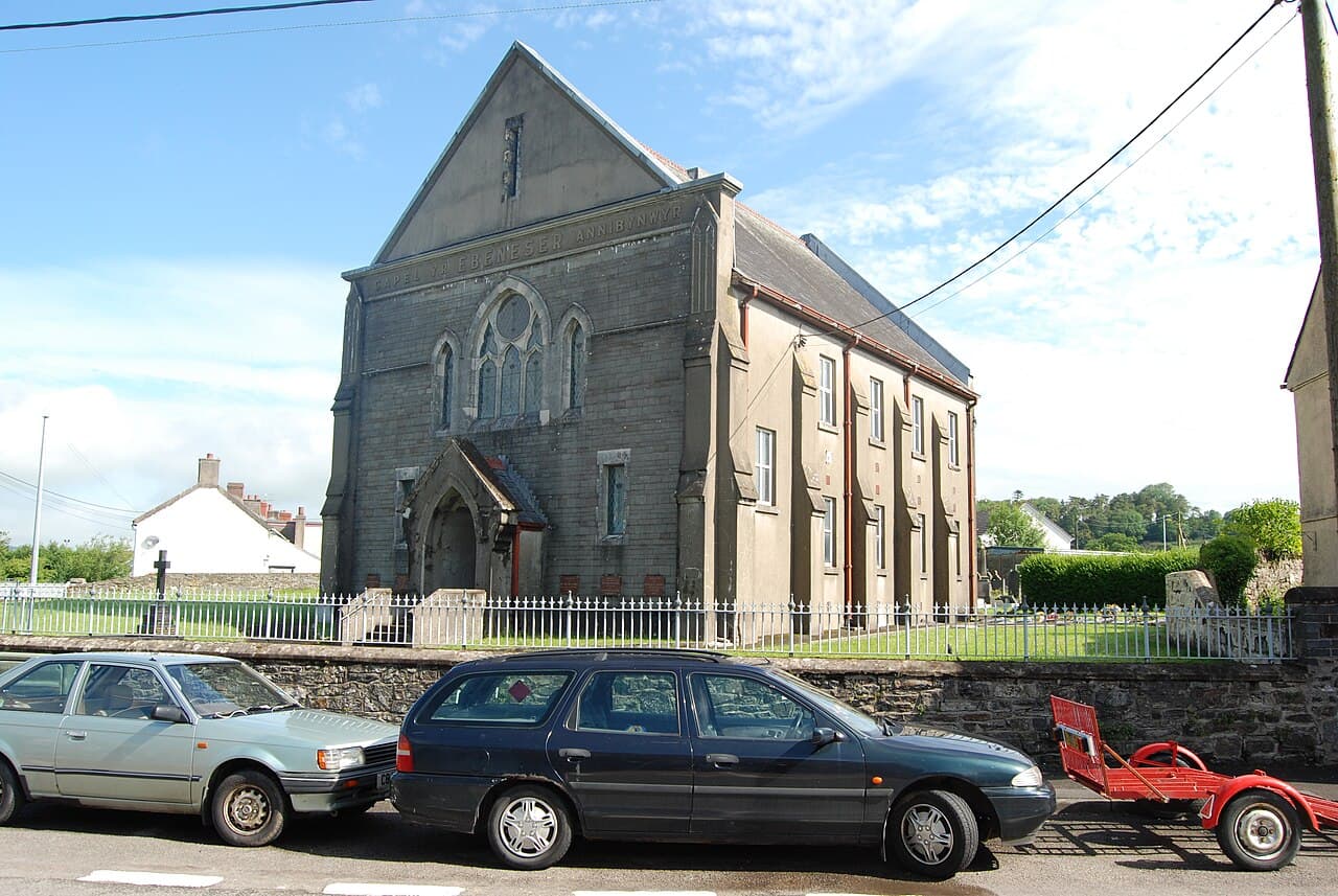 Ebenezer Welsh Independent Chapel in Carmarthen, Carmarthenshire