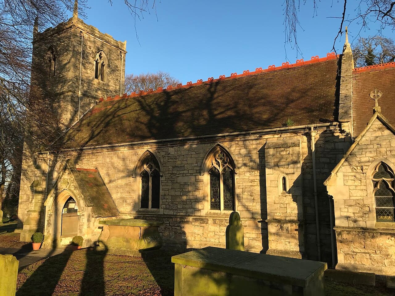 Church of St Michael and All Angels in Hampole, South Yorkshire