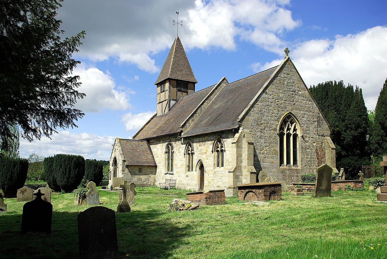 Church of Holy Trinity in Broseley, Shropshire