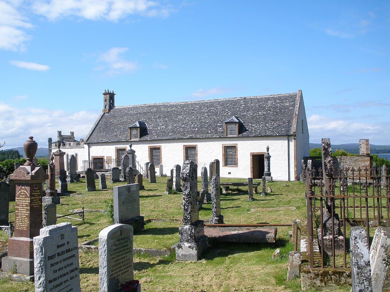 Edderton Old Parish Church in Tain, Highland