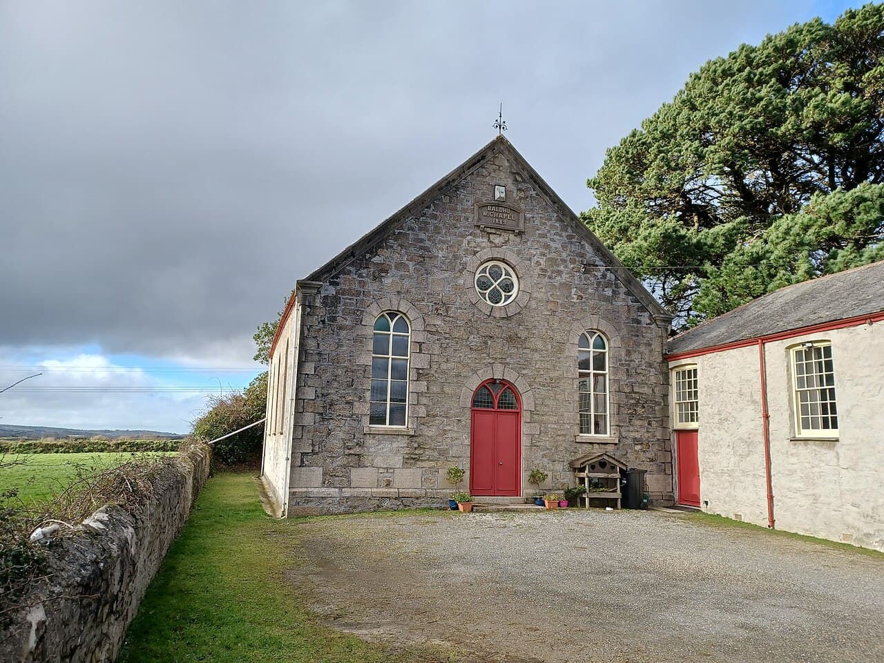 Baldhu Methodist Church And Sunday School in Truro, Cornwall