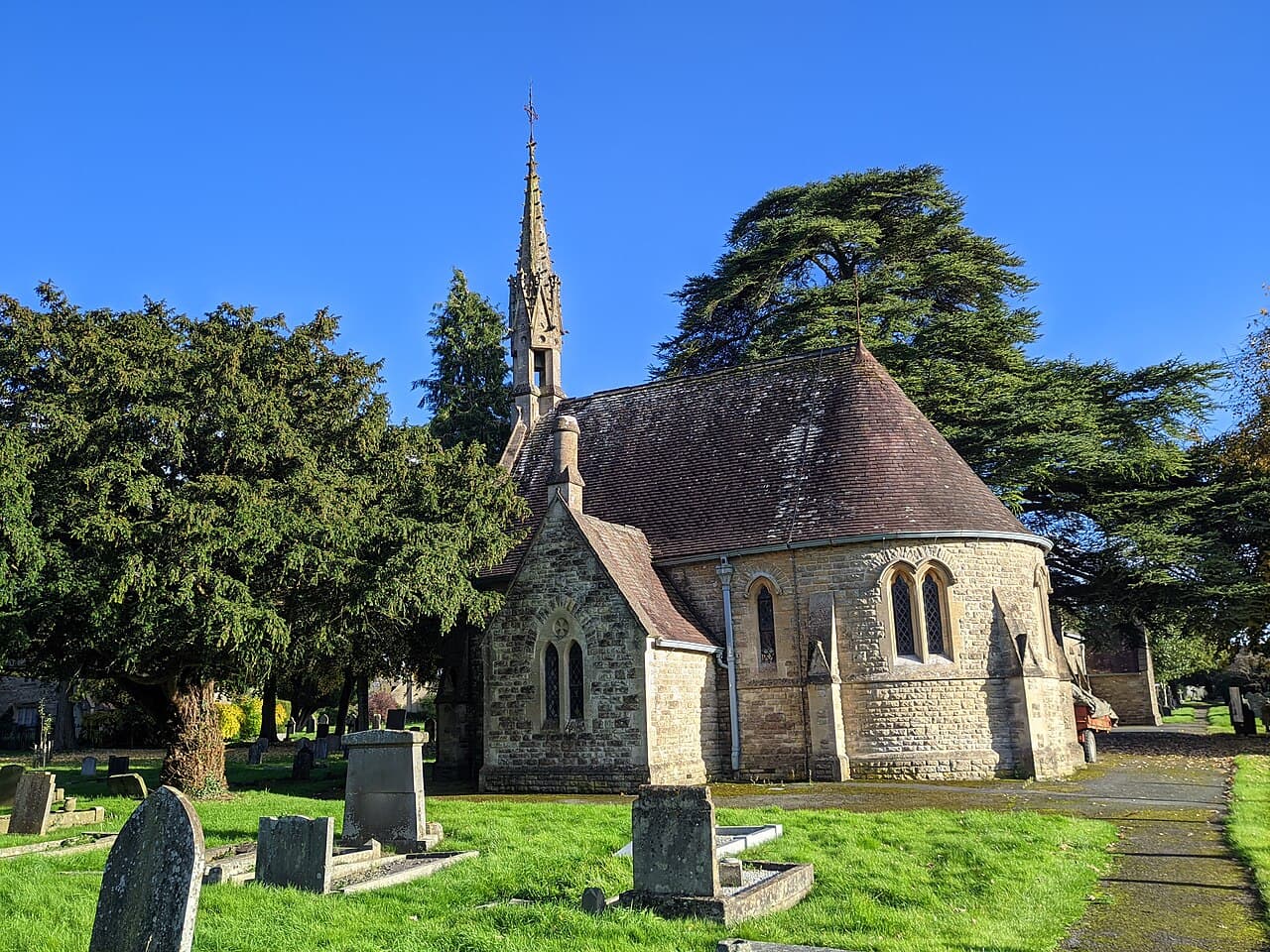 Nonconformist Cemetry Chapel in Cirencester, Gloucestershire