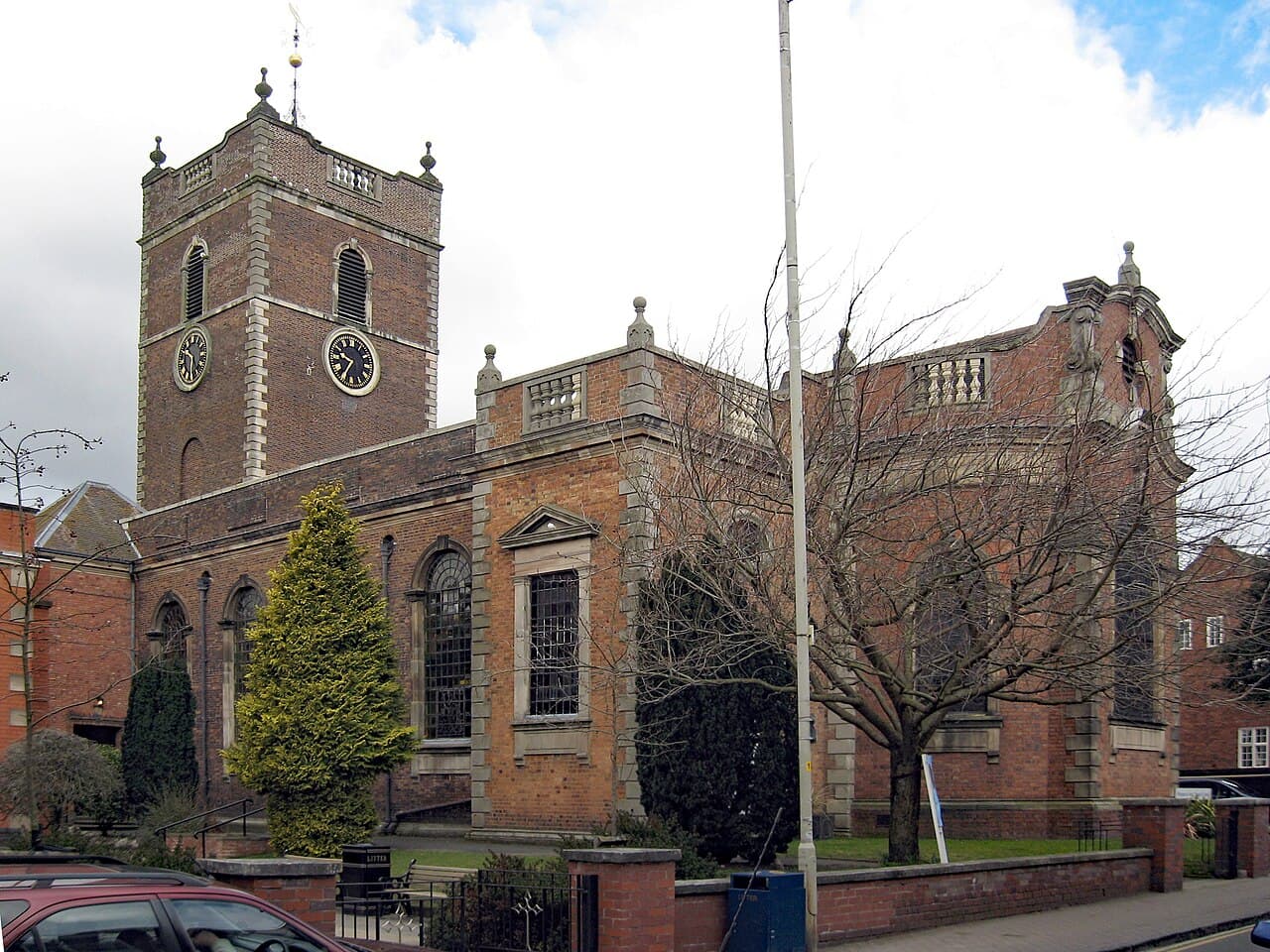St Thomas' Church, Stourbridge in Dudley, West Midlands