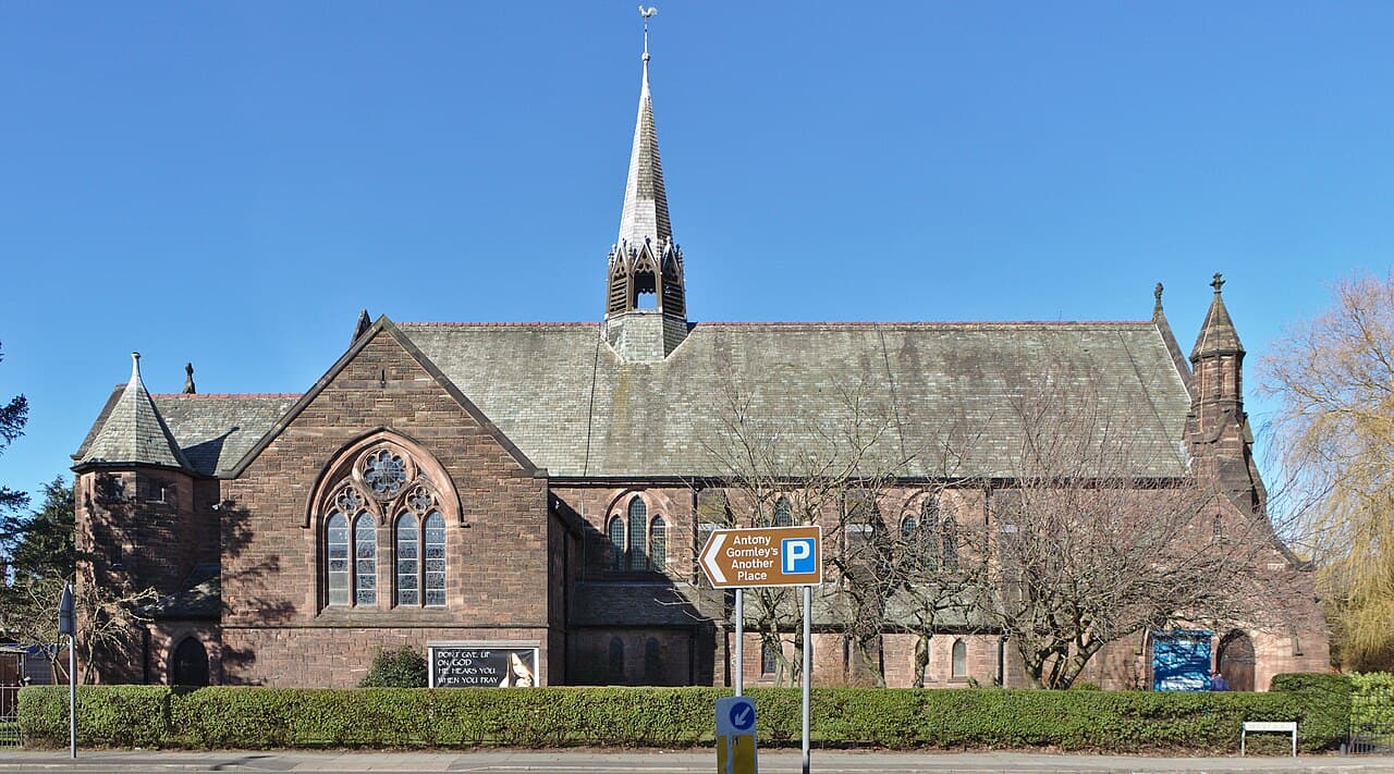 Crosby United Reformed Church in Sefton, Merseyside