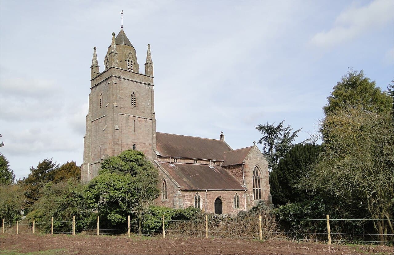 Church of St Michael and All Angels in Bodenham, Herefordshire