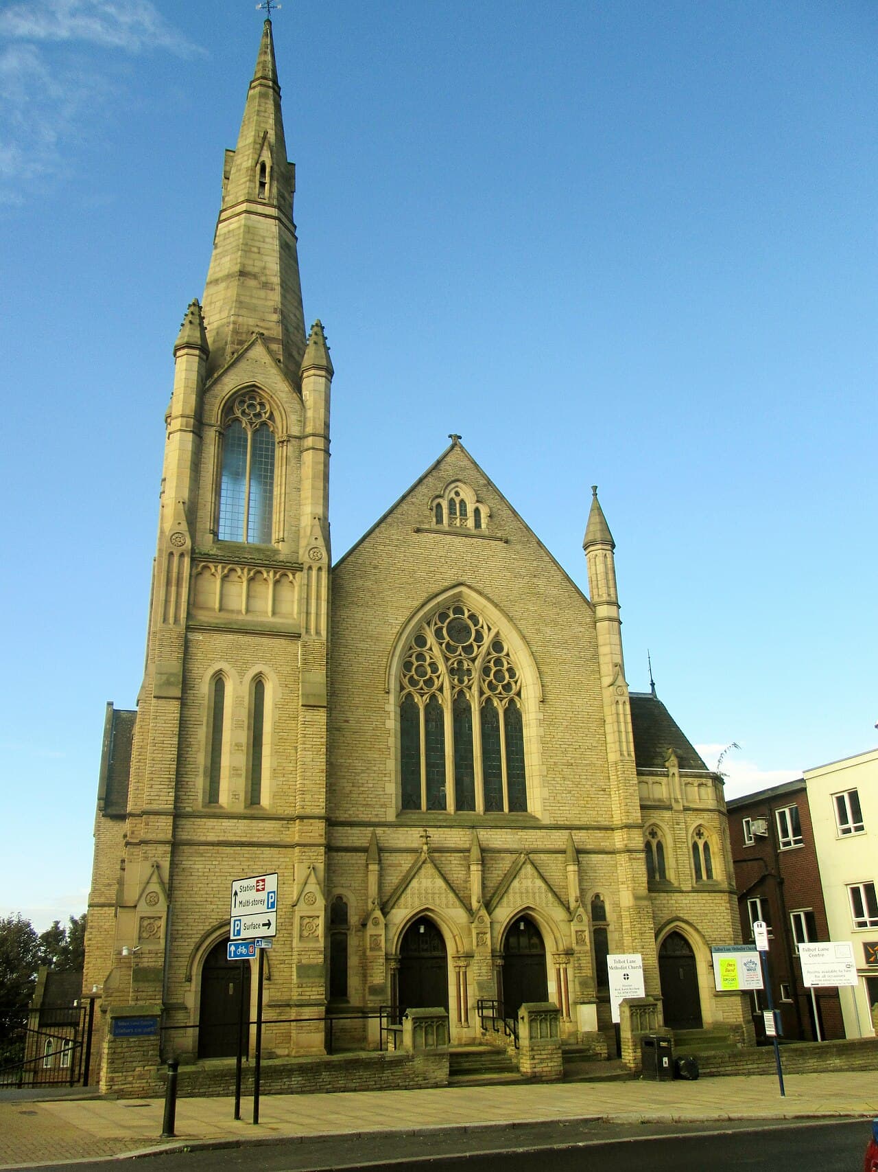 Talbot Lane Methodist Church in Rotherham, South Yorkshire