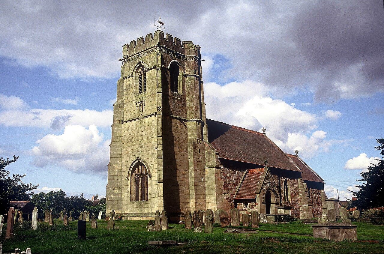 Church of St Lucia in Shrewsbury, Shropshire