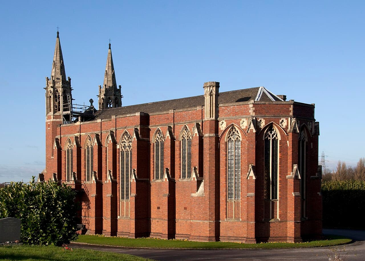 Mortuary Chapel, Handsworth Cemetery in Birmingham, West Midlands